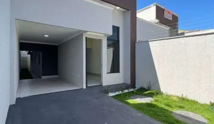 Casa 3 quartos sendo 1 suíte, na Cidade Vera Cruz I, Aparecida de Goiânia - GO.