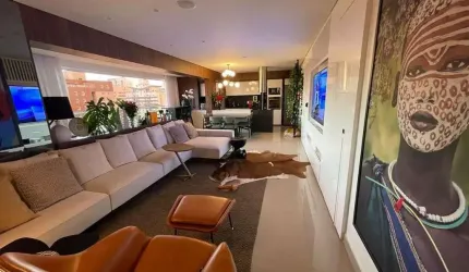 Excelente Apartamento mobiliado 3 suítes plenas com churrasqueira no Setor Bueno