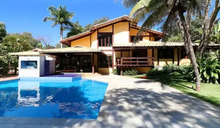 SOBRADO À VENDA NO ALDEIA DO VALE, SENDO 4 SUÍTES COM VARANDA DE 500,00 m²