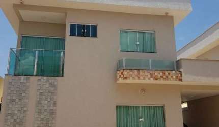 Casa em condominio fechado de 115,00 m² - Sitios Santa Luzia - Ap. de Goiânia