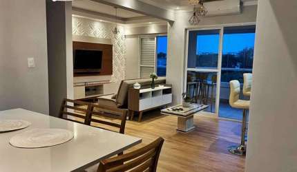 Apartamento Mobiliado, Edifício Gran Village, Taubaté