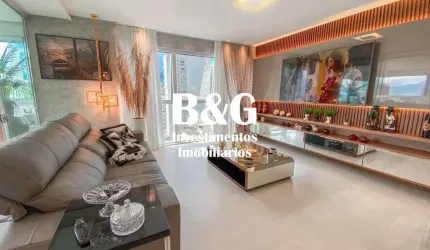 Apartamento finamente mobiliado c/ 3 suítes na melhor localização da Meia Praia