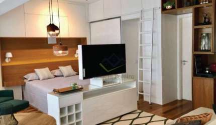 Apartamento com 1 dormitório à venda, 50 m² por R$ 850.000,00 -  Alphaville - Santana de Parnaíba/SP