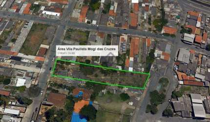 Área à venda, 2160 m² por R$ 1.200.000 - Vila Paulista - Mogi das Cruzes/SP