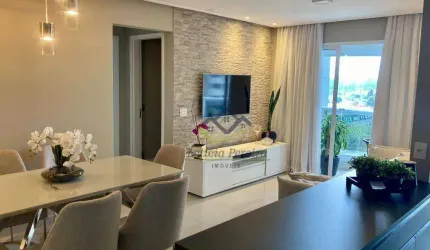Apartamento com 2 dormitórios para alugar, 70 m² por R$ 9.500/mês - Alphaville - Barueri/SP