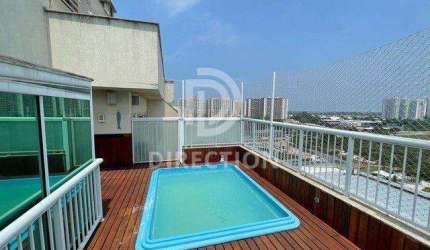 Cobertura com 4 quartos à venda na Rua César Lattes, Barra da Tijuca, Rio de Janeiro, 318 m2 por R$ 2.500.000
