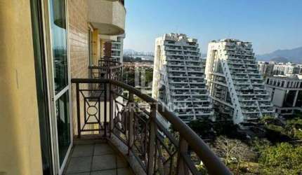 Flat com 2 quartos à venda na Avenida Malibu, Barra da Tijuca, Rio de Janeiro, 72 m2 por R$ 750.000