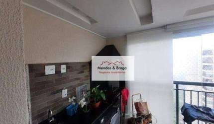 Apartamento com 2 dormitórios à venda, 68 m² por R$ 630.000,00 - Jardim Flor da Montanha - Guarulhos/SP