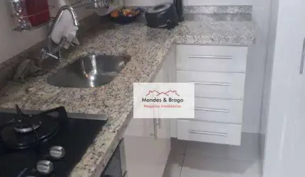 Apartamento com 3 dormitórios à venda, 66 m² por R$ 550.000,00 - Vila Augusta - Guarulhos/SP