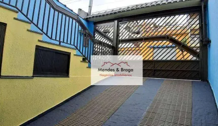 Sobrado com 3 dormitórios à venda, 192 m² por R$ 732.000,00 - Parque Continental II - Guarulhos/SP