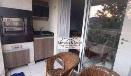 Apartamento com 3 dormitórios à venda, 83 m² por R$ 670.000,00 - Centro - Guarulhos/SP