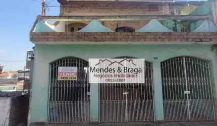 Sobrado com 3 dormitórios à venda, 235 m² por R$ 790.900 - Vila Augusta - Guarulhos/SP -  Avalia permuta por apartamento na região