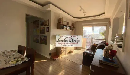 Apartamento com 2 dormitórios à venda, 64 m² por R$ 360.000,00 - Vila Augusta - Guarulhos/SP