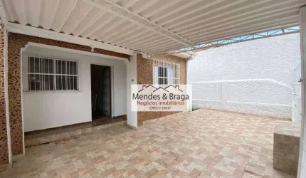Casa com 2 dormitórios para alugar, 110 m² por R$ 3.050,00/mês - Vila Augusta - Guarulhos/SP