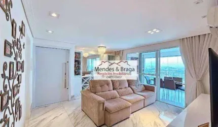 Apartamento com 3 dormitórios à venda, 110 m² por R$ 1.265.000,00 - Vila Augusta - Guarulhos/SP