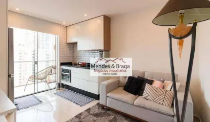 Studio com 1 dormitório à venda, 36 m² por R$ 389.000,00 - Vila Augusta - Guarulhos/SP