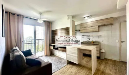 Apartamento com 2 dormitórios à venda, 54 m² por R$ 439.000,00 - Vila Augusta - Guarulhos/SP