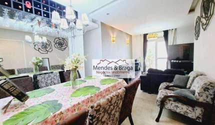 Apartamento com 3 dormitórios à venda, 75 m² por R$ 520.000,00 - Gopoúva - Guarulhos/SP