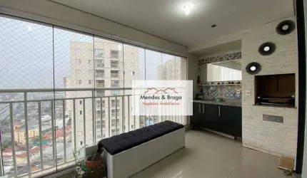 Apartamento com 3 dormitórios à venda, 86 m² por R$ 869.900,00 - Vila Augusta - Guarulhos/SP