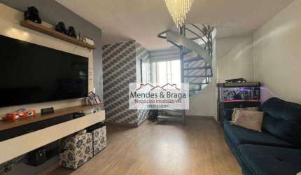 Cobertura com 3 dormitórios à venda, 120 m² por R$ 900.000,00 - Picanco - Guarulhos/SP