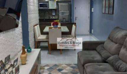 Apartamento com 3 dormitórios à venda, 75 m² por R$ 729.900,00 - Vila Augusta - Guarulhos/SP