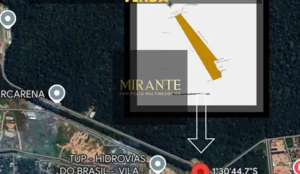 Área de 2,42ha em Barcarena perto de área portuária