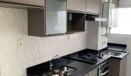 Apartamento para Venda em Santo André, Parque João Ramalho, 2 dormitórios, 1 banheiro, 1 vaga