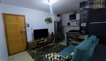 Apartamento para Venda em Santo André, Parque Oratório, 2 dormitórios, 1 suíte, 1 banheiro, 2 vagas