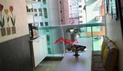 Apartamento com 3 dormitórios à venda, 100 m² por R$ 1.155.000,00 - Icaraí - Niterói/RJ