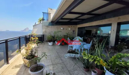 Cobertura com 6 dormitórios à venda, 520 m² por R$ 6.500.000,00 - Icaraí - Niterói/RJ