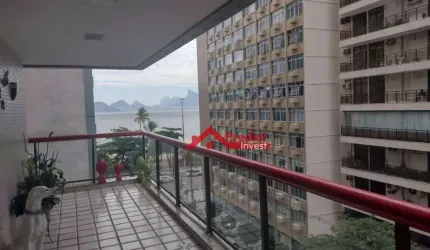 Apartamento com 3 dormitórios à venda, 147 m² por R$ 2.200.000,00 - Icaraí - Niterói/RJ