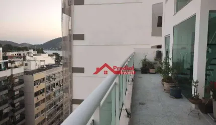Cobertura com 6 dormitórios à venda, 300 m² por R$ 2.900.000,00 - Icaraí - Niterói/RJ