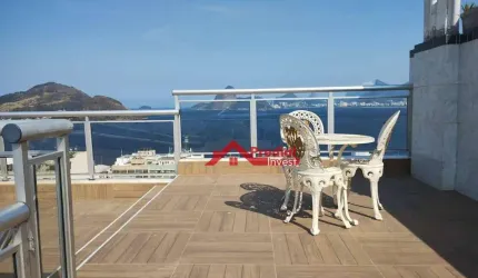 Cobertura com 3 dormitórios à venda, 233 m² por R$ 2.450.000,00 - Icaraí - Niterói/RJ