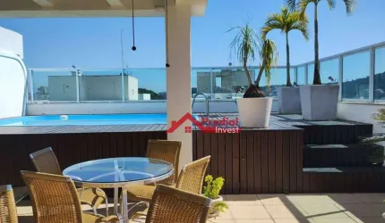 Cobertura com 4 dormitórios à venda, 263 m² por R$ 3.990.000,00 - São Francisco - Niterói/RJ