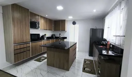 Casa em condomínio fechado com 3 quartos à venda na Rua Albino Wank, 303, Jardim Osasco, Colombo, 70 m2 por R$ 329.500