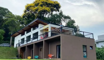 Casa á Venda no Condomínio Vale da Santa Fé em Vinhedo/SP