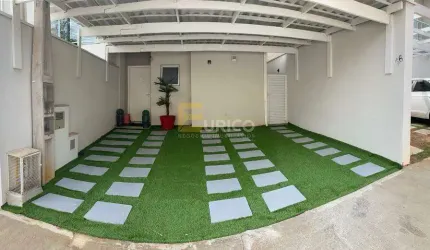 Casa para venda com três quartos sendo uma suíte, varanda gourmet no Condomínio Villagio di Montalcino