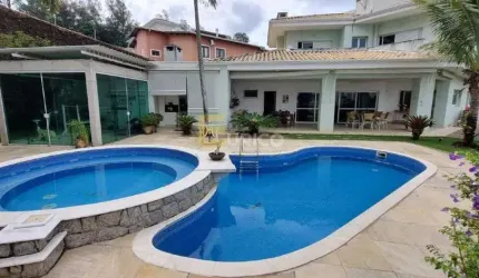 Casa mobiliada de alto padrão para locação no condomínio Jardim Europa em Vinhedo/SP