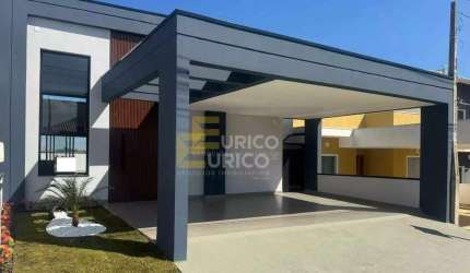 Moderna casa térrea para venda no condomínio Phytus