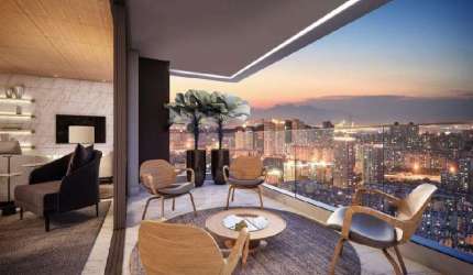 APARTAMENTO ALTO PADRÃO NO ECOVILLE, 3 QUARTOS, 3 SUITES E 4 VAGAS DE GARAGEM, 320,18 M2.