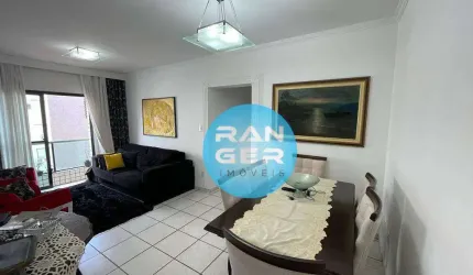 Apartamento com 3 dormitórios à venda, 100 m² por R$ 691.000,00 - Campo Grande - Santos/SP