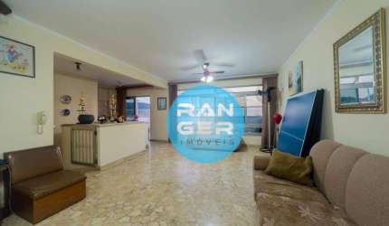 Cobertura com 3 dormitórios à venda, 259 m² por R$ 2.125.000,00 - Ponta da Praia - Santos/SP