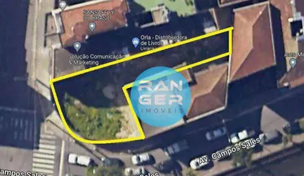 Terreno à venda, 420 m² por R$ 899.000,00 - Vila Matias - Santos/SP