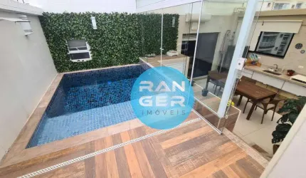 Excelente Cobertura Ponta da Praia 292m2  com Piscina