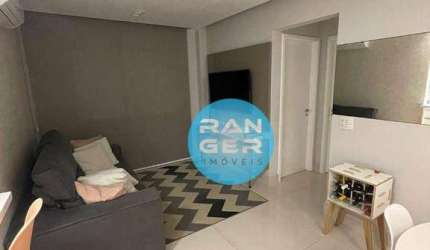 Apartamento para venda com 2 dorm e 67² bem próximo a praia do José Menino. Com vista mar.