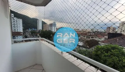 Apartamento com 2 dormitórios à venda, 89 m² por R$ 523.000,00 - Marapé - Santos/SP