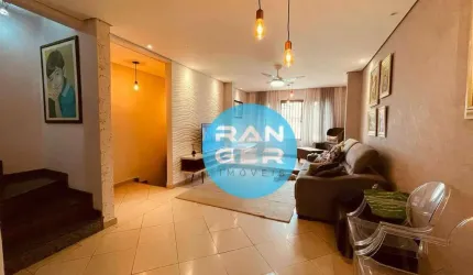 Casa triplex com 3 suítes à venda, 250 m² por R$ 1.276.000 - Marapé - Santos/SP