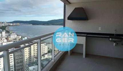 Pulquérrimo! Aptº com 03 suites, 02 garagens, lazer completo, 80 metros do mar!