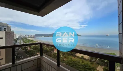Quatro suites alto pratão em Santos frente Mar