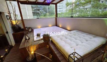 Apartamento Garden com hidromassagem com 2 quartos, 96 m² por R$ 949.000 - Marapé - Santos/SP